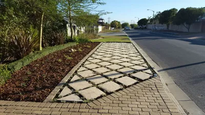 Completed garden